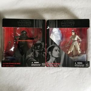 rey and kylo ren black series